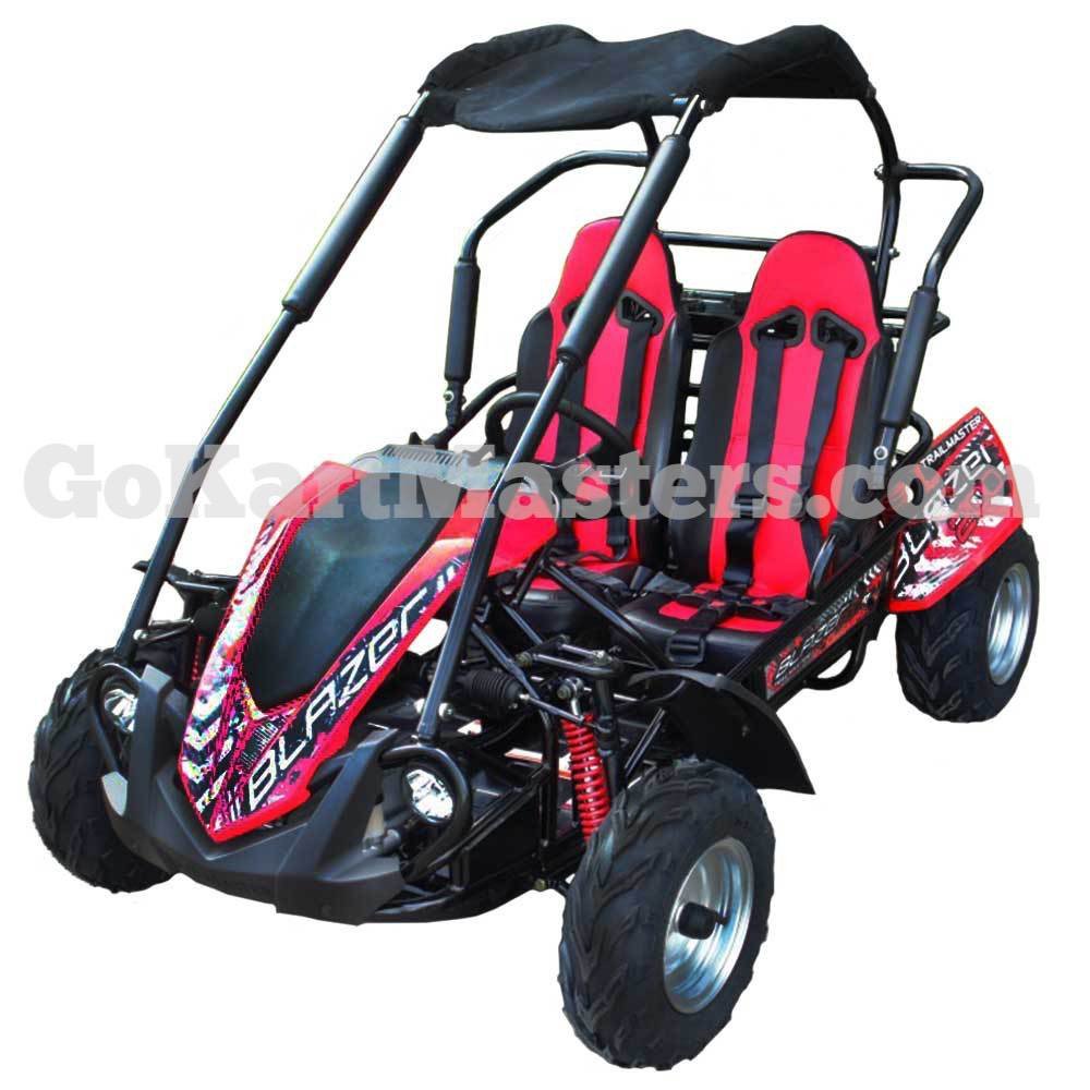 TrailMaster Blazer 200R Go Kart w/ Reverse - Image 3