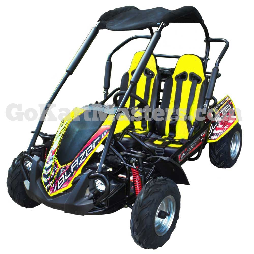 TrailMaster Blazer 200R Go Kart w/ Reverse - Image 5