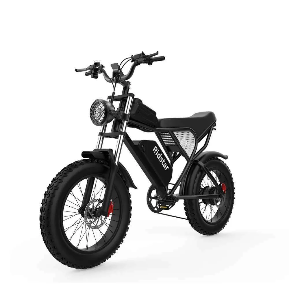 Ridstar Q20 E-BIKE 1500W Motor 48V 20AH Battery